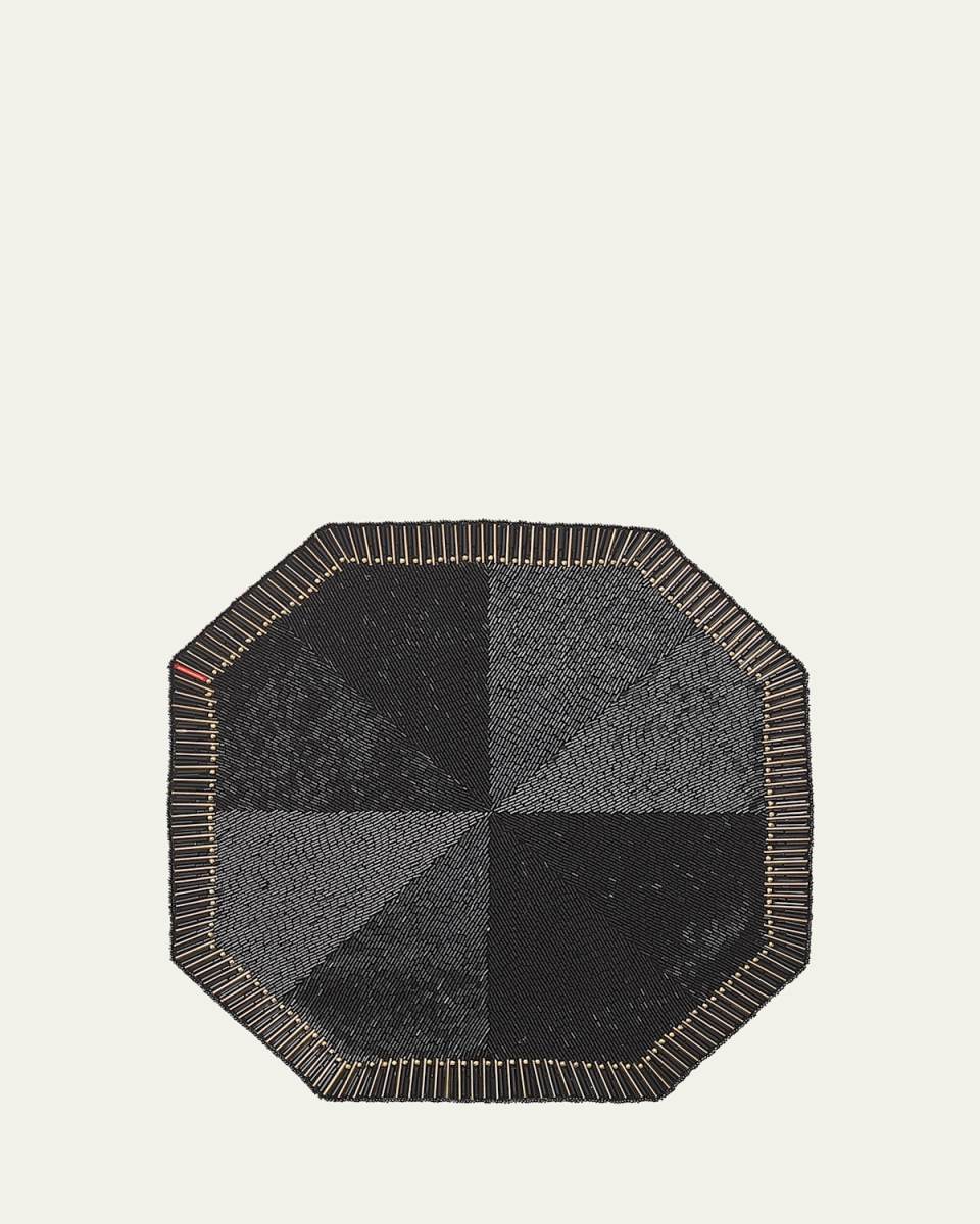 Louxor Placemat, Black
